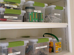 Pantry or Storage Organizing.
